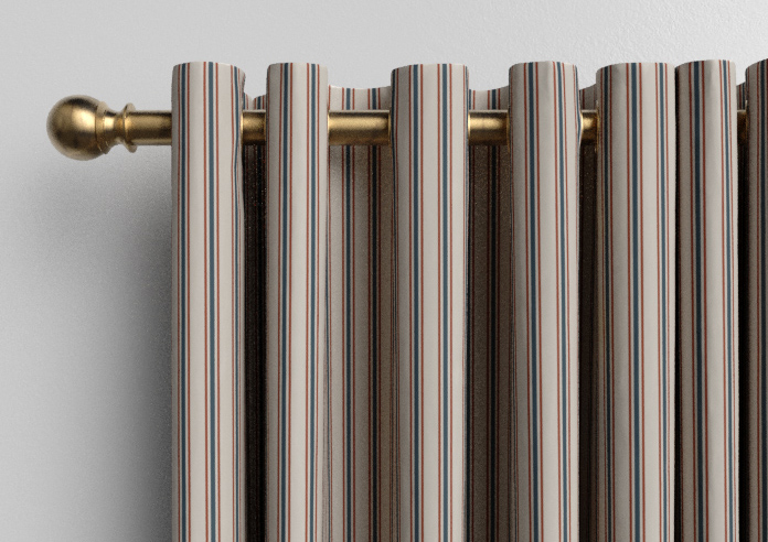 The British Stripe Co. Mary, Teignbridge No.2 - Made to Measure Curtains - Image 12